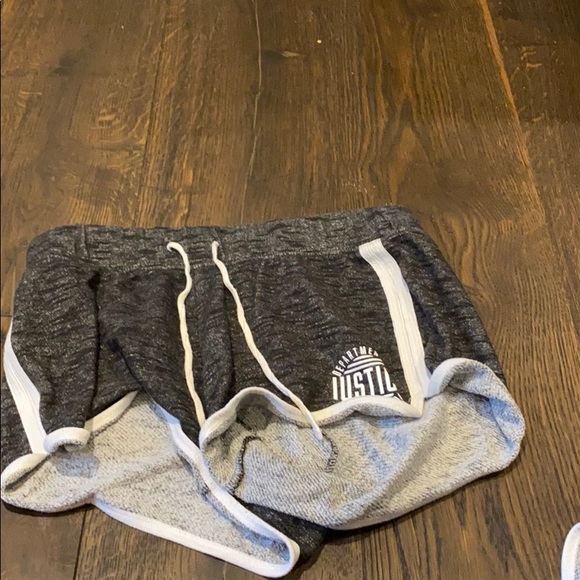 2 pairs of black shorts and 1 pair of blue shorts. - Picture 4 of 8